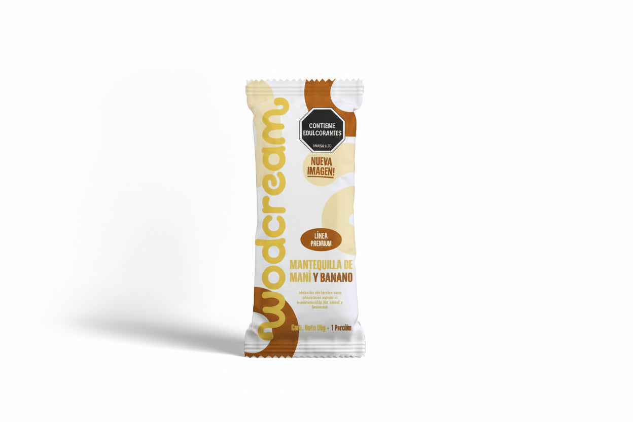 Paleta Mantequilla de Mani y Banano