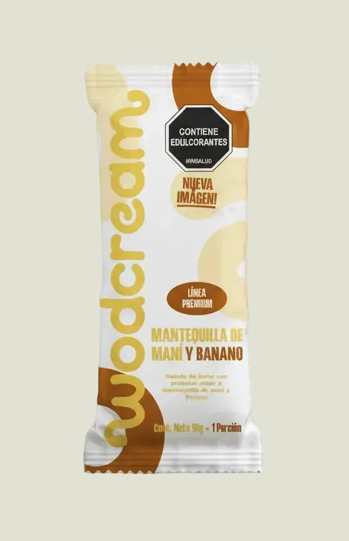 Paleta Mantequilla de Mani y Banano